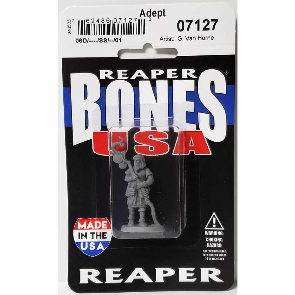 DDRPG Adept Miniature 25mm Heroic Scale Figure Dungeon Dwellers Reaper Miniatures