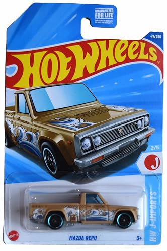 Hot Wheels Mazda Repu, HW J-Imports 2/5 [tan] 47/250