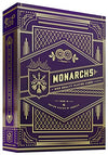 theory11 Monarch Playing Cards Purple - Regal Collector Style Poker Deck for Magic, Cardistry, Game Night, Party Games, Solitaire, Blackjack, Gifts