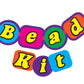 World's Smallest You Create Bead Kit. Miniature Creative Art Kit. Comes with a 5 Compartment Container, Assorted Style Beads, Clasps and Cord,