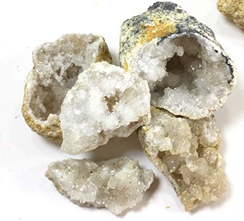 40 Break Your Own Geodes Crystals Bulk Pack - Whole Moroccan 1.5"