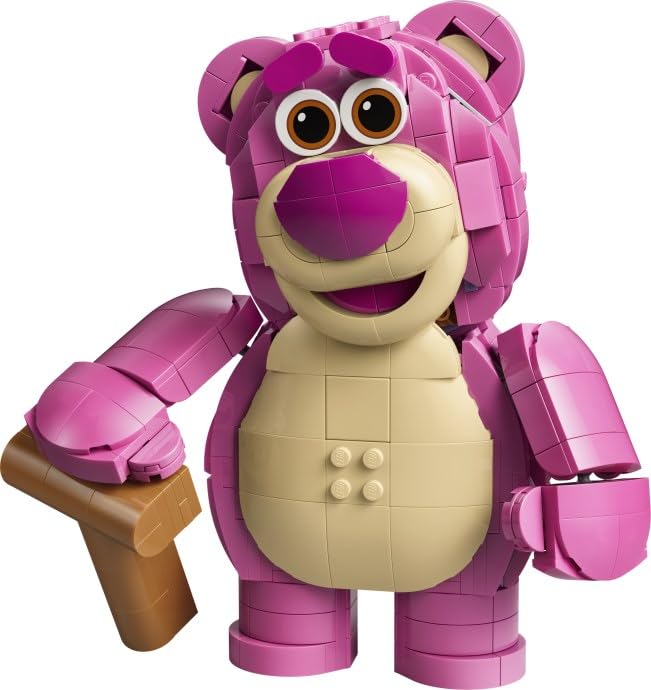 LEGO Disney Pixar Toy Story Lotso Set #43306 - 570 Pieces, Posable Bear Figure with Moving Face, Arms & Hidden Easter Eggs | Ages 9+ | Toy Story Gift