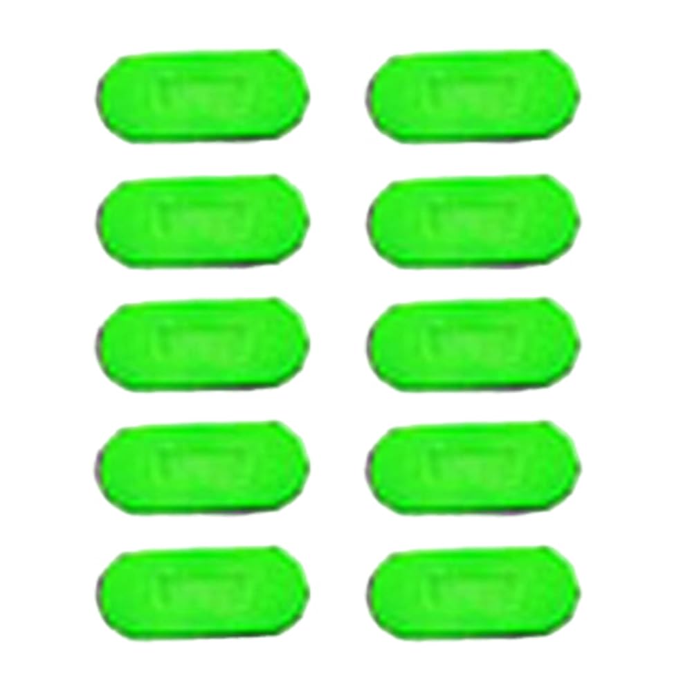 Fisher-Price Replacement Parts Wonder Makers Design System Build Around Town Playset - Replacement 10 Green Connectors