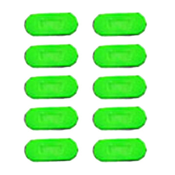 Fisher-Price Replacement Parts Wonder Makers Design System Build Around Town Playset - Replacement 10 Green Connectors