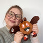 Squishable - Alter Egos Series 14: Professor Mothman - Alter Ego Collection - 7 in - Soft Toy Collectible Stuffed Animal - Beans