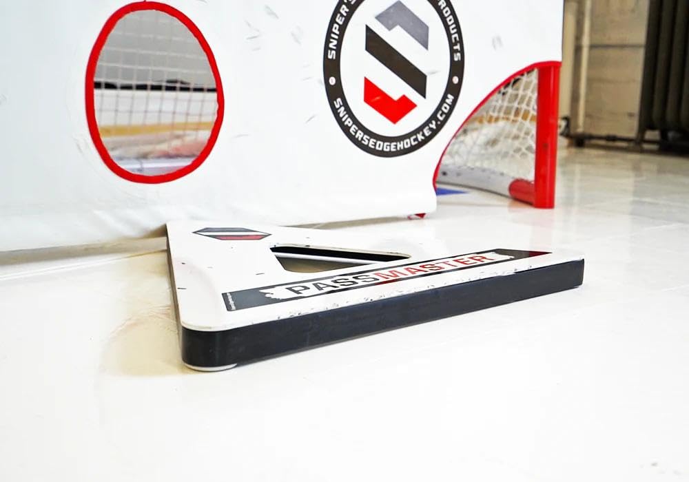 Snipers Edge Hockey - Hockey PassMaster Replacement Flexband - Easy Assembly, Black