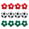BQSPT Foosball Balls Foose Balls Table Football Soccer Replacement Multicolor Official Tabletop Game Size 32mm Mini Foosball-Set of 12