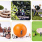NWFashion 25 PCS 1:87 Scales Painted Worker Figures for Miniature Dollhouse Railway Train