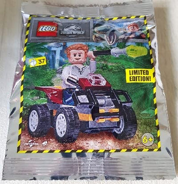 LEGO Jurassic World: Owen Grady Minifigure with Quad ATV