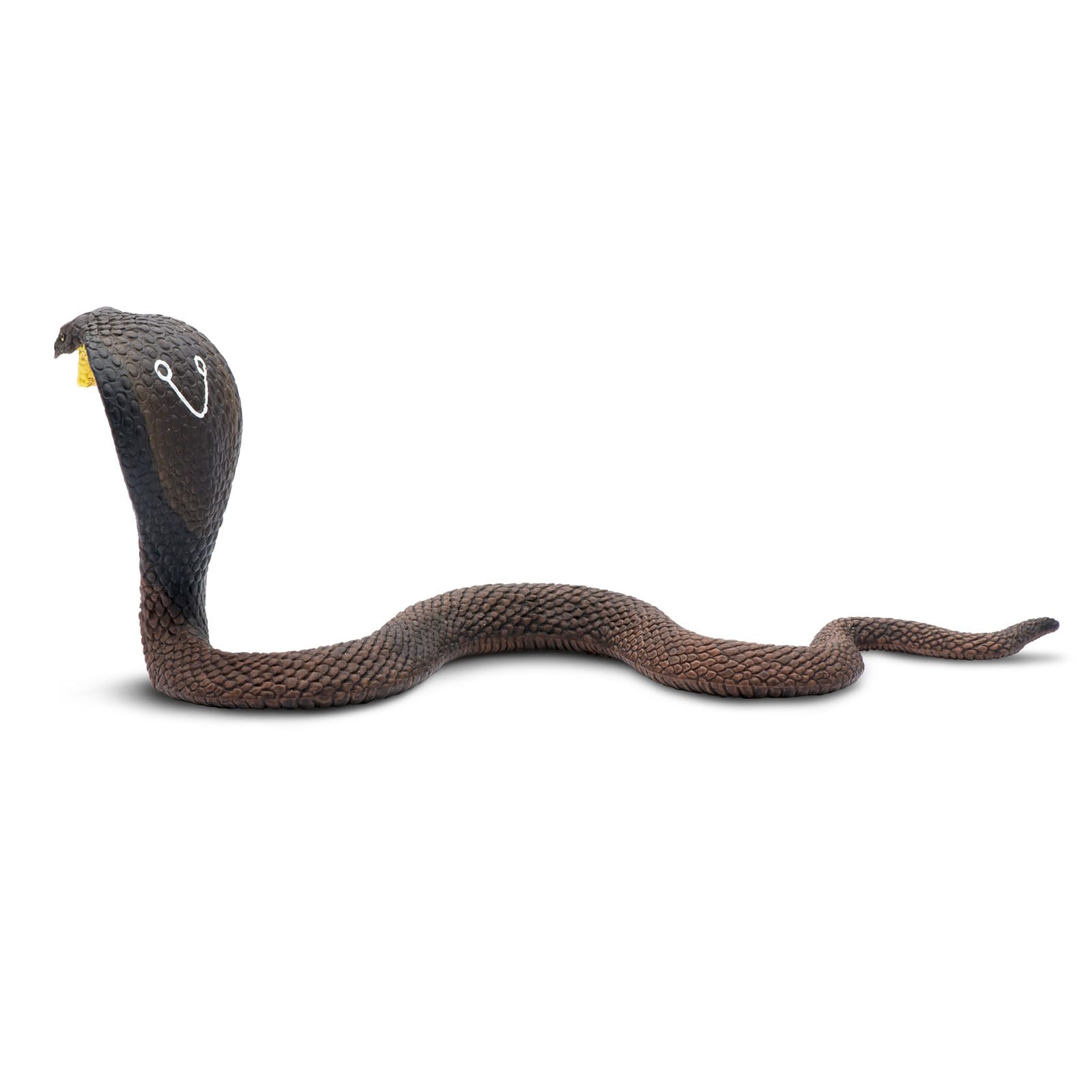 Safari Ltd. Cobra Figurine - Detailed 6" Snake Figure - Educational Toy for Boys, Girls, and Kids Ages 3+