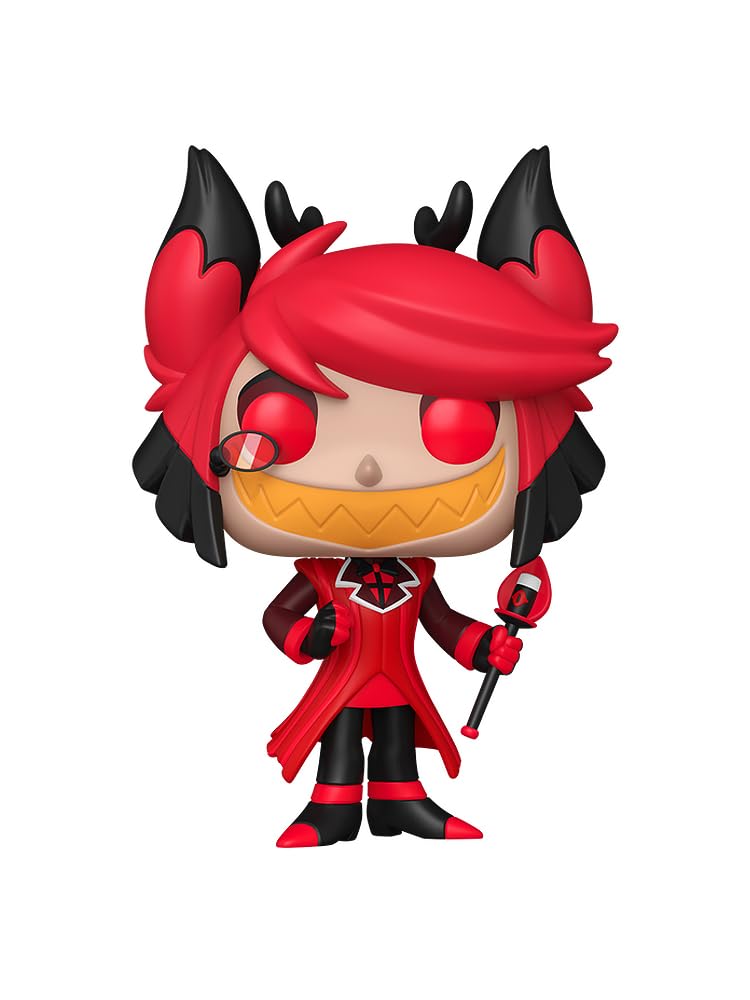 Epic Collectibles Pop Animation: Hazbin Hotel - Alastor Vinyl Figure Bundled with Box Protector Compatible for Funko