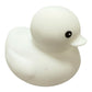 Okie Soft Play White Ducks - Decorative Rubber Figurines for Ducking, Car Décor & Duck Ducking Trend (Halloween Edition, Set of 15) (White)