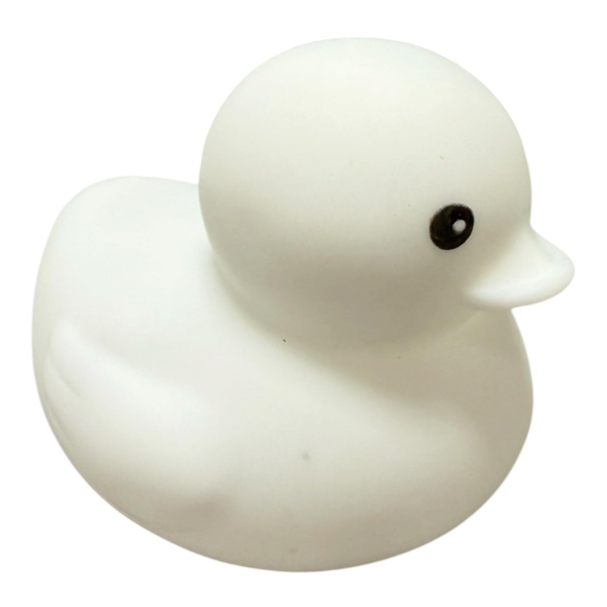 Okie Soft Play White Ducks - Decorative Rubber Figurines for Ducking, Car Décor & Duck Ducking Trend (Halloween Edition, Set of 15) (White)