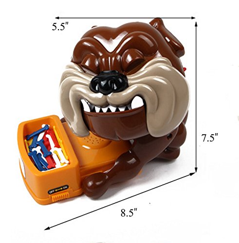 Beyoung Funny Parent Child Games Beware & Don't Wake The Dog Toys, Board Games & Electronic Pet Toys, Bad Dog Gnaw Bones(ABS)