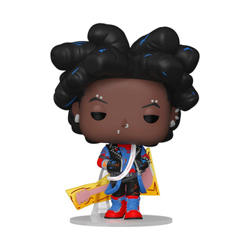 Funko POP! Marvel: Spider-Man Across The Spider-Verse - Spider-Punk - Unmasked - Collectable Vinyl Figure - Gift Idea - Official Merchandise - for