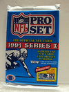 1991 Pro Set Series 1 Football Cards (1-pack)