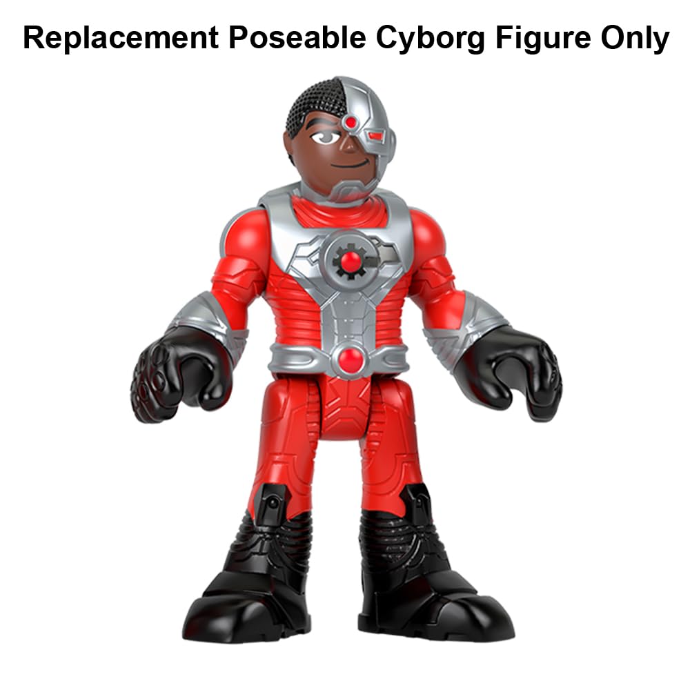 Fisher-Price Replacement Part Imaginext Playset Inspired by DC Superfriends Super Villain - HML59 - Replacement Cyborg Figure