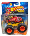 Hot Wheels Monster Trucks Piran-AHHHH [Piranha] Beast Bashers 6/6 (Includes Crushed Car) New for 2026! 1:64 Scale Diecast Toy Vehicle