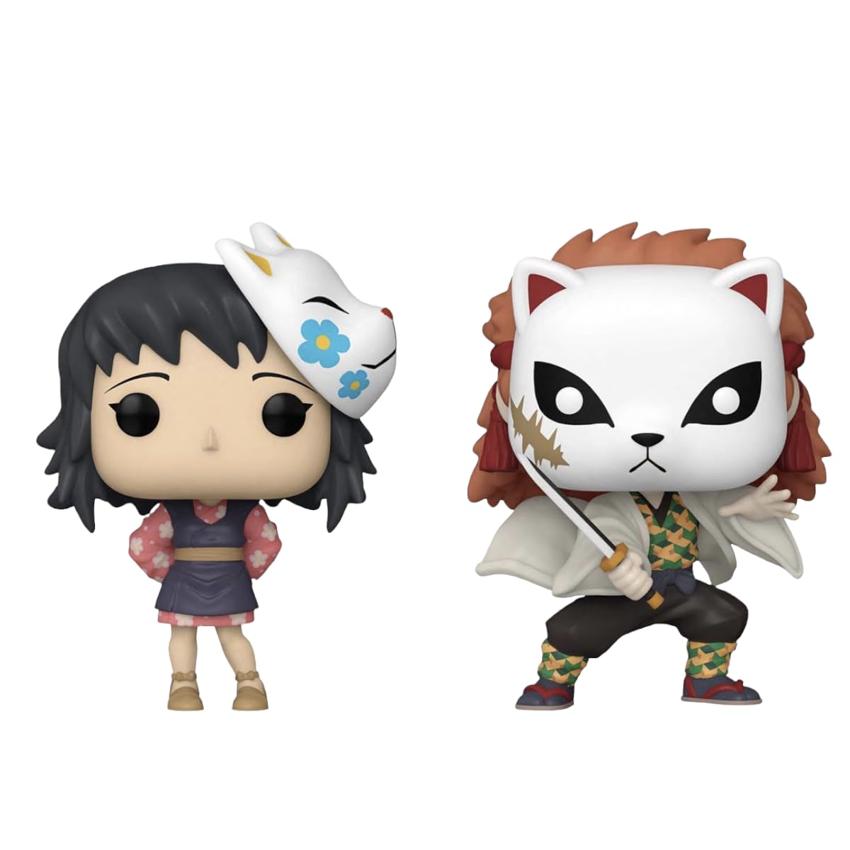 Funko Pop! Demon Slayer Makomo & Sabito 2-Pack (2023 Fall Convention Limited Edition)