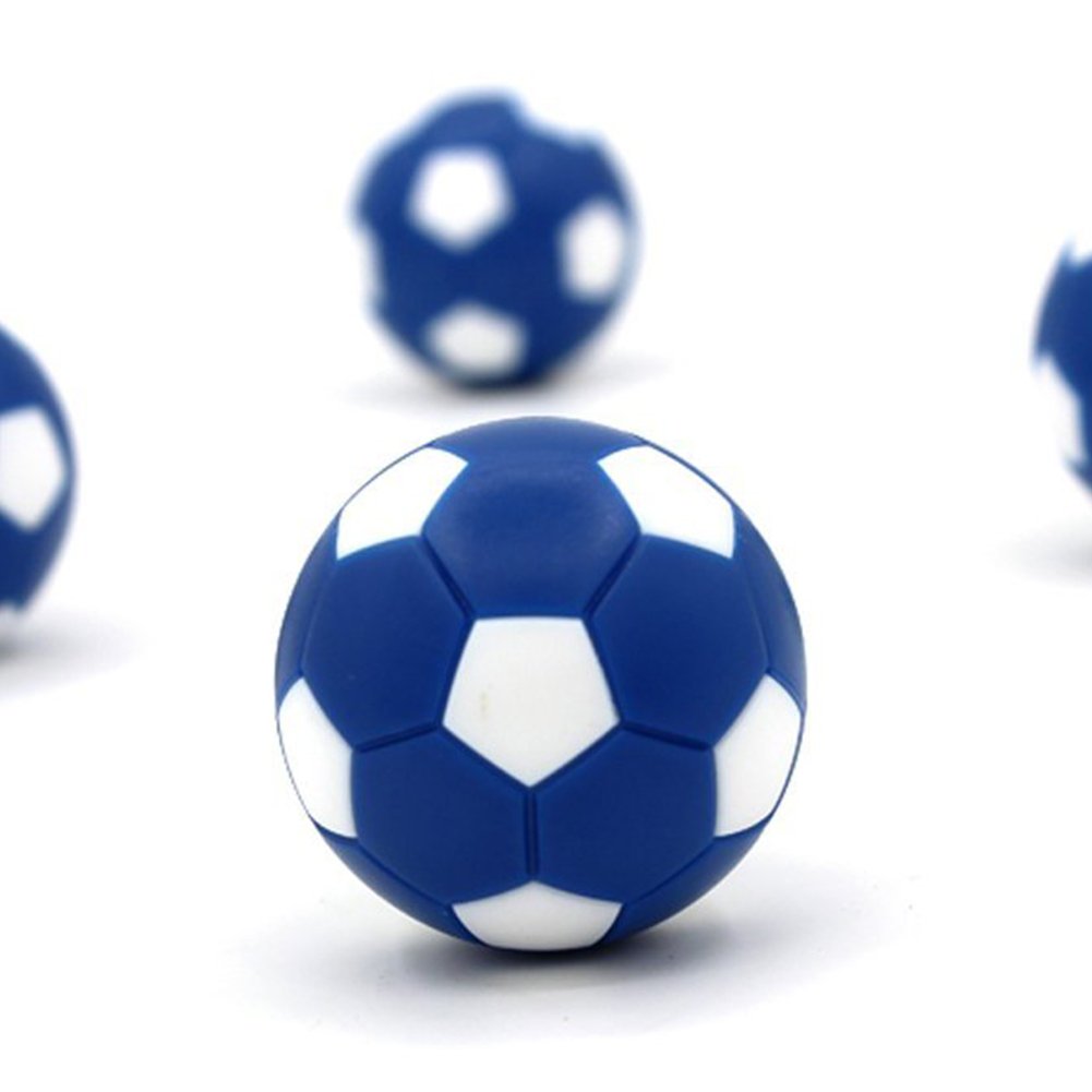 PGYUD Table Soccer Balls 36mm(1.42 Inch), 12 Pack Foosball Replacement Balls - Multicolor Mini Foosballs for Standard Tables,Foosball Table Balls