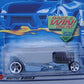 HOT WHEELS LIGHT BLUE JET THREAT 3.0 #149 RACE & WIN ONLINE CARD 5 DOT