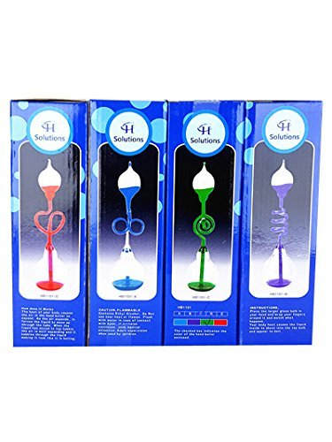 Colorful Office Thinking Hand Boiler, Glass Science Energy Transfer, Children Science Experiment, Love Birds Color Meter Hand Boiler, 2 Pcs