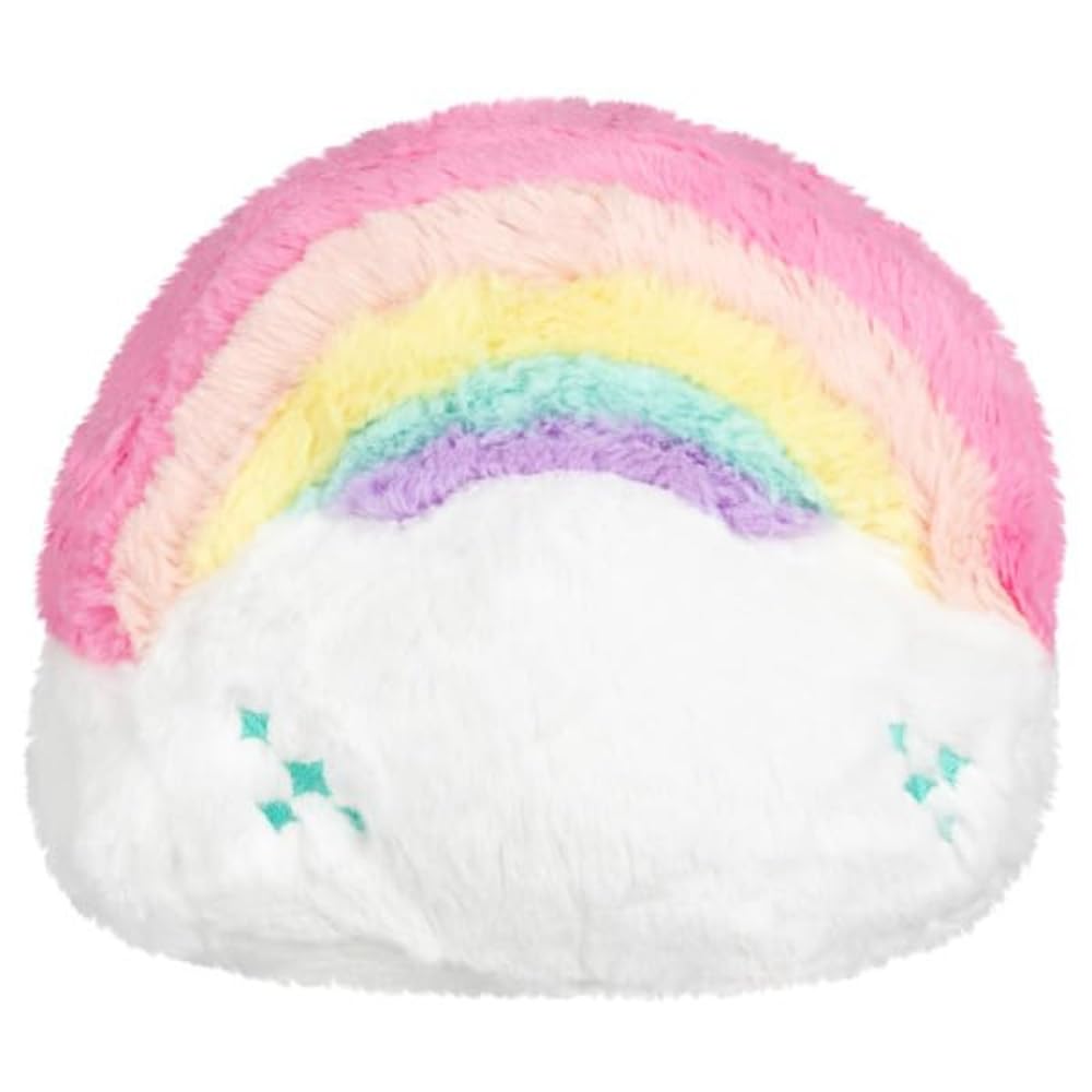 Squishable - Party Snackers Pastel Rainbow - Celestial Collection - 7.5 in - Soft Toy Collectible Stuffed Animal - Beans