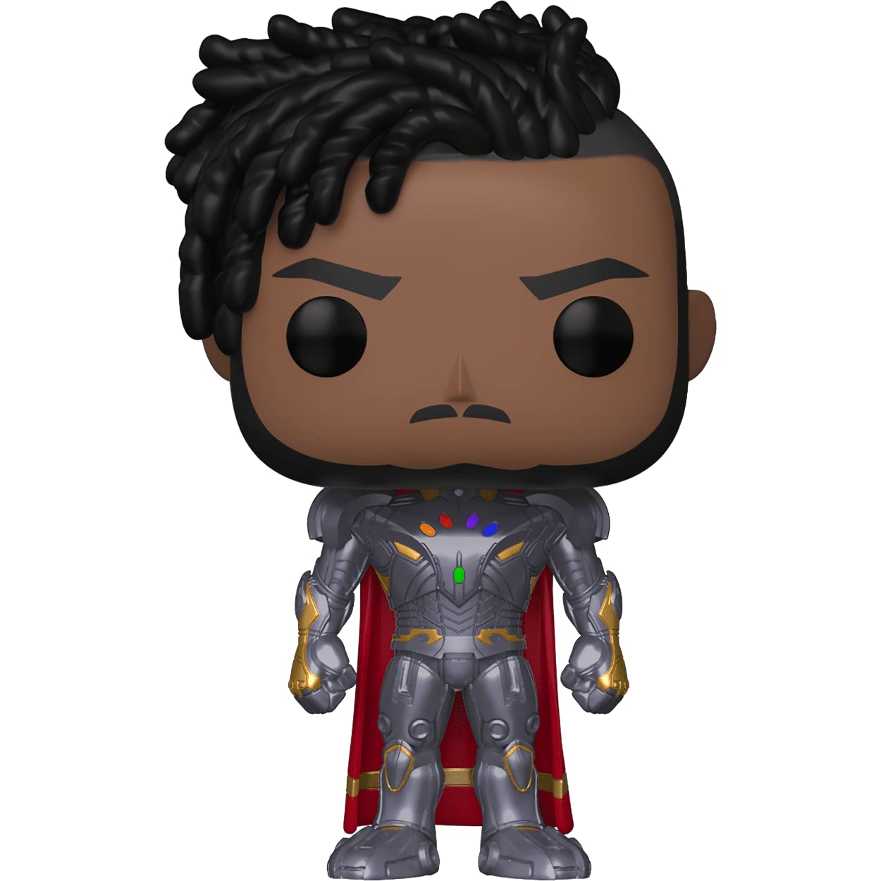 Funko Infinity Killmonger: P o p ! Vinyl Figurine Bundle with 1 Compatible 'ToysDiva' Graphic Protector (969-58652 - B)