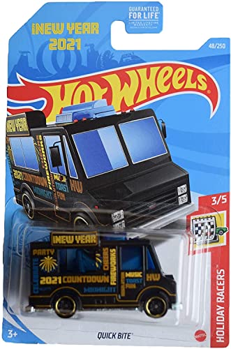 Hot Wheels Quick Bite, [Happy New Year 2021] 48/250 Holiday Racers 3/5