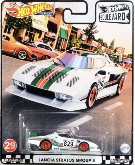 Hot Wheels Boulevard Lancia Stratos Group 5 (Premium 1:64 Scale)