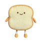 VHYHCY Toast Bread Pillow Funny Food Plush Toy Pillows Small Cute Stuffed Plush Sofa Pillow (Toast Bread,Golden)
