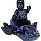 LEGO Marvel Superheroes: Black Panther Minifigure with Royal Talon Fighter and Black Cape