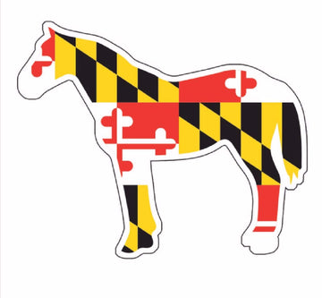 Maryland Horse Sticker Car Decal Maryland My Maryland