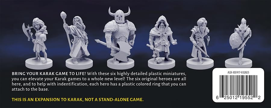 Karak Miniatures - Expansion Pieces to Karak - Role Playing Board Game - 7+ Years