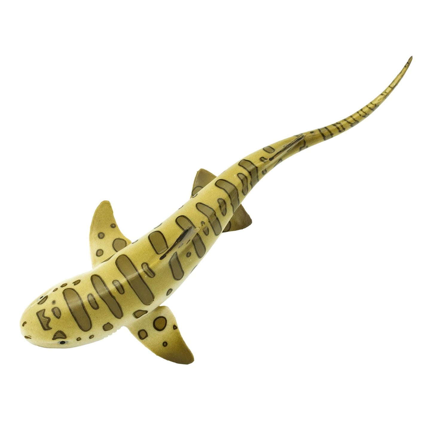Safari Ltd. Leopard Shark Figurine - Detailed 5.5" Plastic Model Figure - Fun Educational Play Toy for Boys, Girls & Kids Ages 3+