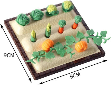 Miniature Dollhouse Agricultural Tools Decoration Toy Gift Tool /6 1/12 Doll Garden, Vegetable Plot, DIY Doll House Kit