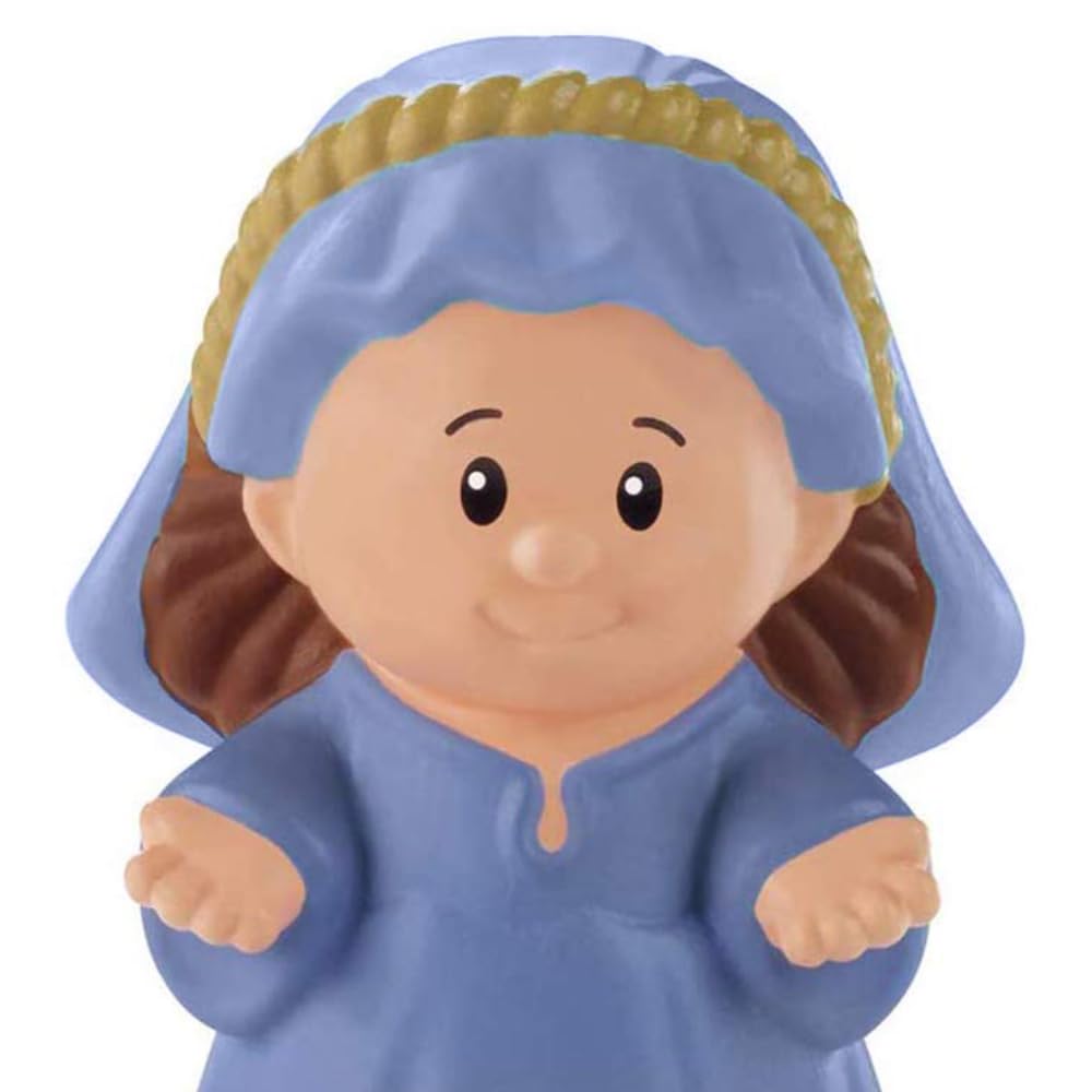 Fisher-Price Replacement Part Little People Christmas Nativity Bible Story Playset J2404 - Replacement Mother Mary Figure