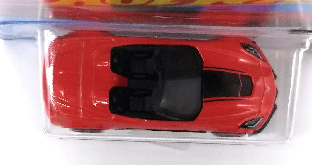 Hot Wheels 2019 HW Roadsters Corvette C7 Z06 Convertible 95/250, Red