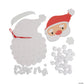 Countdown Santa Sign Pom-Pom Craft Kit, Makes 12