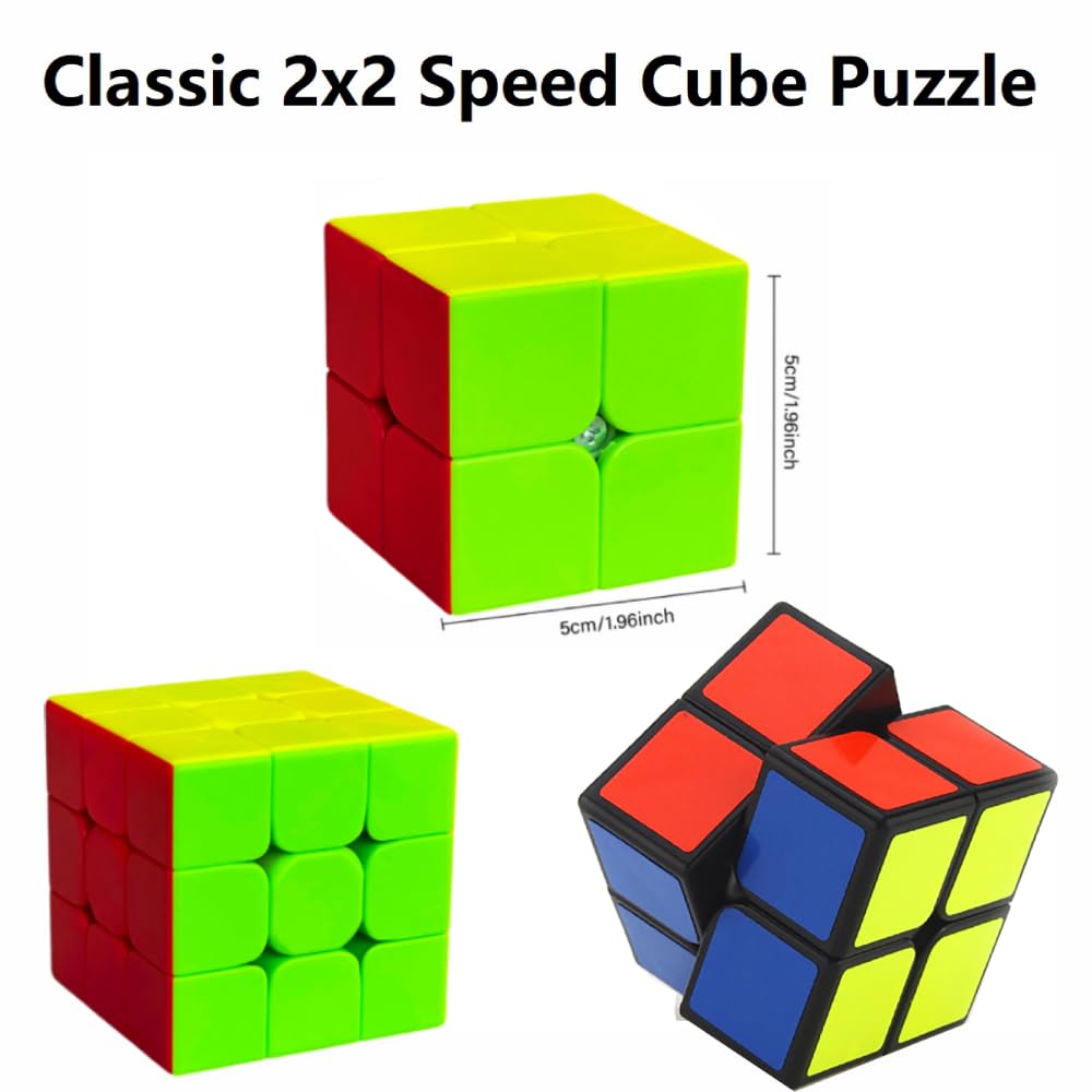 Shengshou 2x2x2 Puzzle Cube, Black