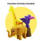 Boley Noah's Ark Playset - 29 Piece Bible Story Toys Play Set for Kids with Boat, Noah and Wife Figurines, Zoo Animals, and Barn Accessories