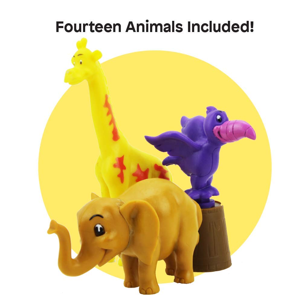 Boley Noah's Ark Playset - 29 Piece Bible Story Toys Play Set for Kids with Boat, Noah and Wife Figurines, Zoo Animals, and Barn Accessories