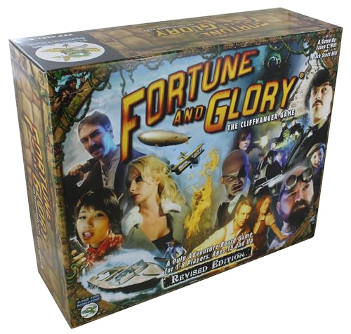 Flying Frog Productions Fortune and Glory: The Cliffhanger Game (Revised Edition)
