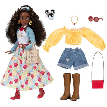 Disney ILY 4ever Fashion Dolls Inspired by Belle 11.5" Tall with 13 Points of Articulation, Two Complete Mix-and-Match Outfits and a Glittery Mickey