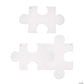 Fun Express Blank Puzzle Pieces Giant 14 Inch DIY Jigsaw 24 Piece Set