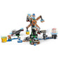 LEGO 71390 Building Set, Super Mario Reznor Knockdown Expansion Set, Collectible Buildable Game Toy for Kids with Blue Toad Figure, Multicolor, Gifts