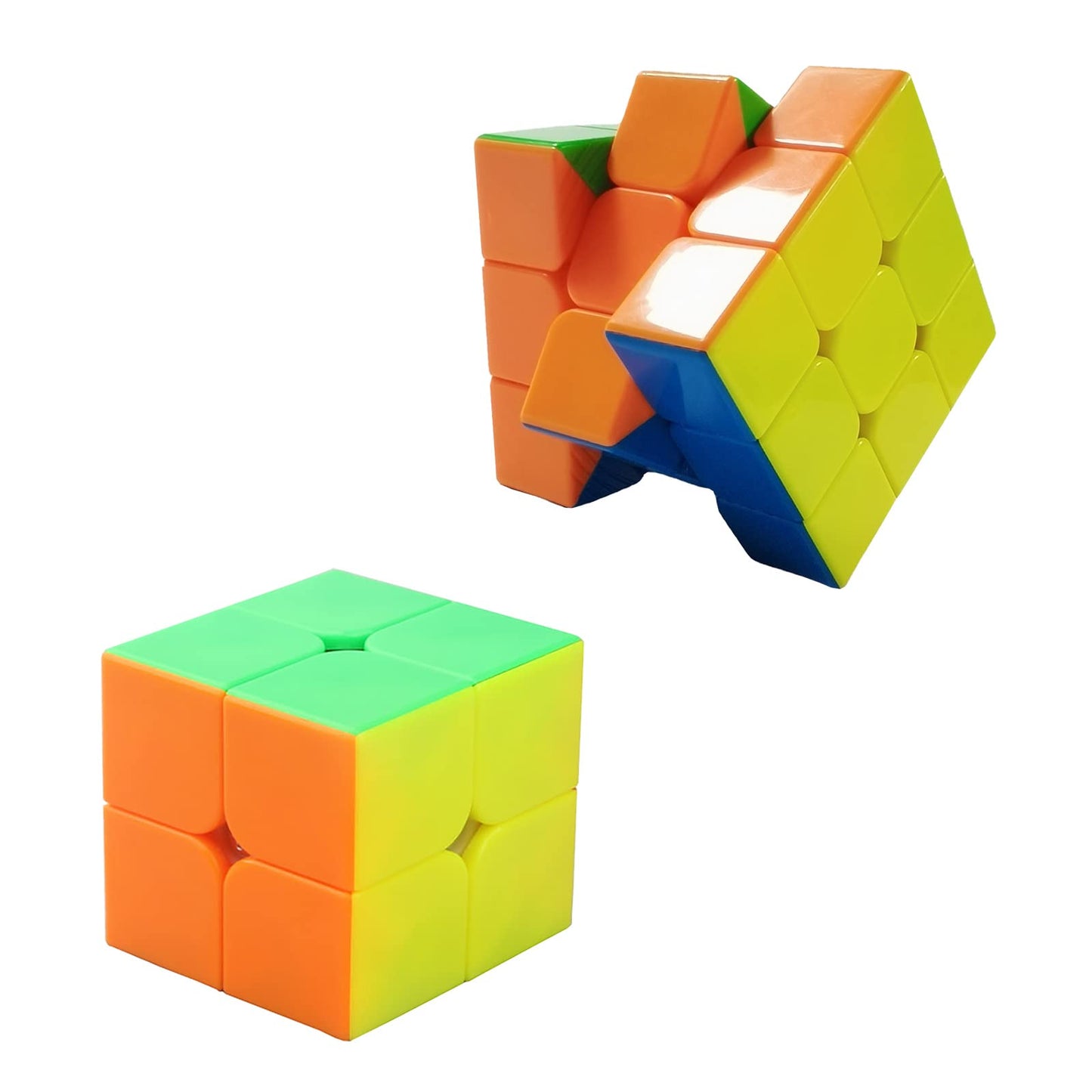 AHYUAN Speed Cube Set 2x2x2 Speed Cubes 3x3 Mgaic Cube Toy 3x3x3 Magic Cubes Puzzle Game Cube Puzzles 3x3 Puzzle Sensory Toys for Kids and Adults