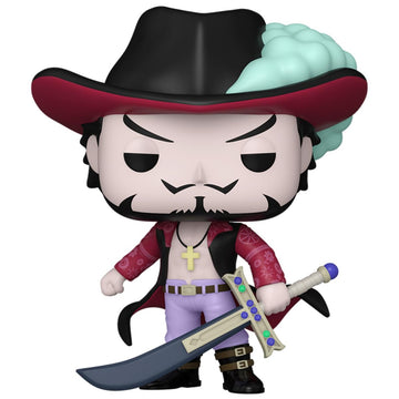 Funko One Piece Dracule Mihawk Exclusive Pop Vinyl Figure 1521, Standard, 77108