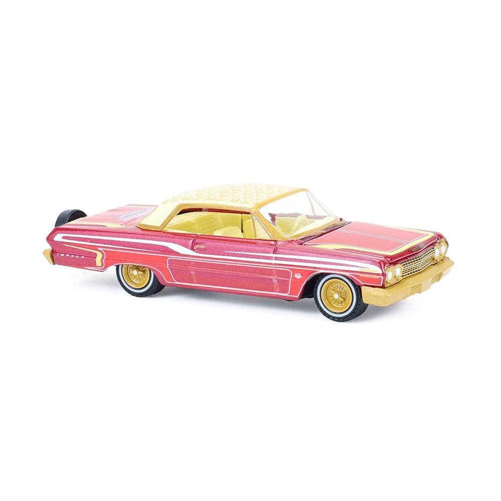 Greenlight 1/64 1963 Chevrolet Impala Lowrider, Michael Heralda Special Edition, Hobby Exclusive 2020001