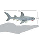 Safari Ltd. Great White Shark Figurine - Detailed 7" Plastic Model Figure - Fun Educational Play Toy for Boys, Girls & Kids Ages 3+